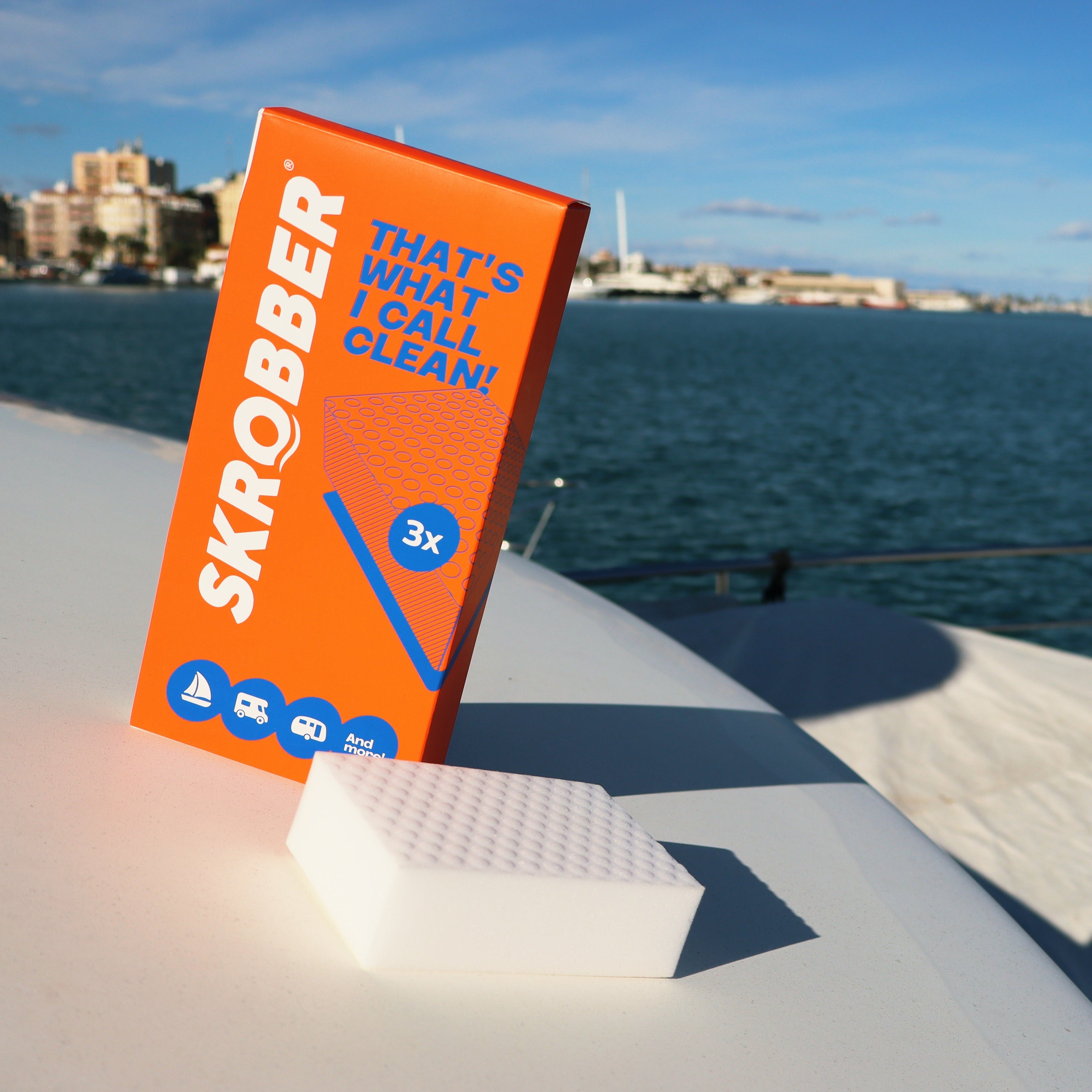 3x Skrobber - Magischer Radiergummi