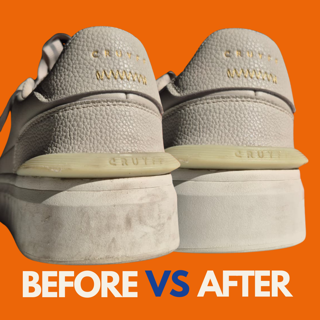 Zo maak je je sneakers schoon met de Skrobber Magic Eraser